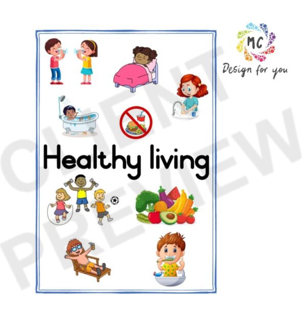 Healthy Living poster