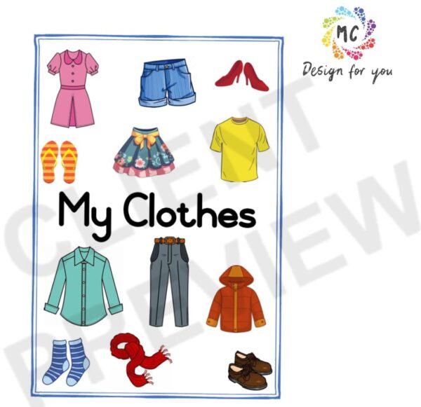 My Clothes poster