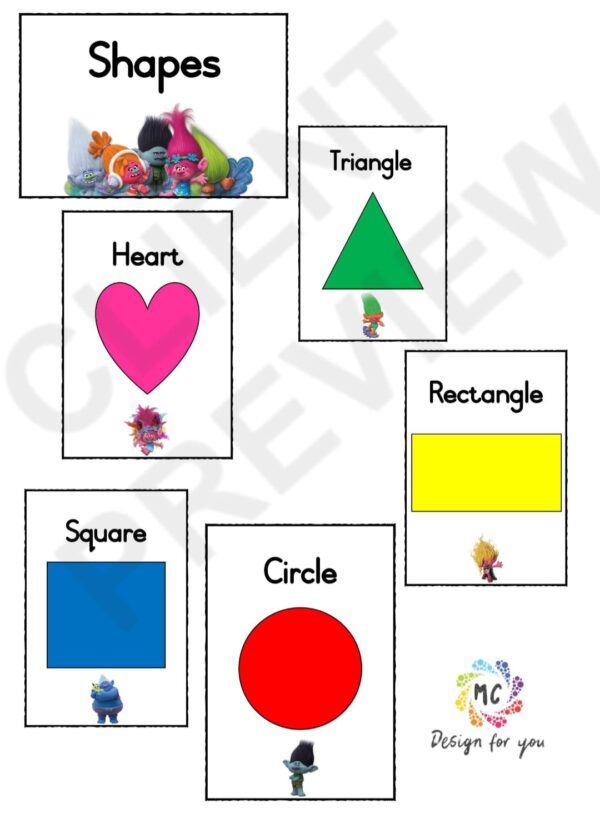 Classroom Package - Trolls Theme