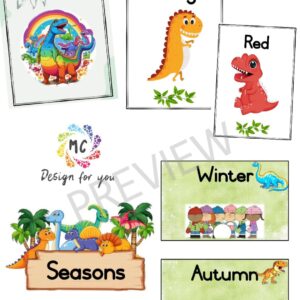 Classroom Package - Dinosaur Theme