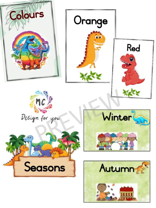 Classroom Package - Dinosaur Theme