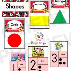 Mickey Mouse Theme Package