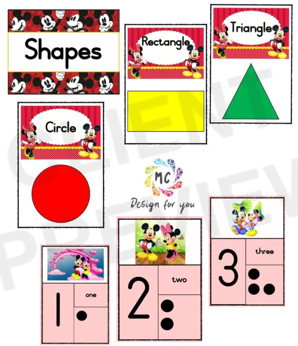 Mickey Mouse Theme Package