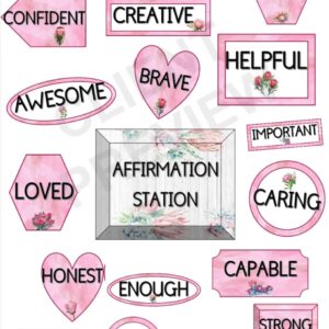 Affirmation Wall - Protea Theme