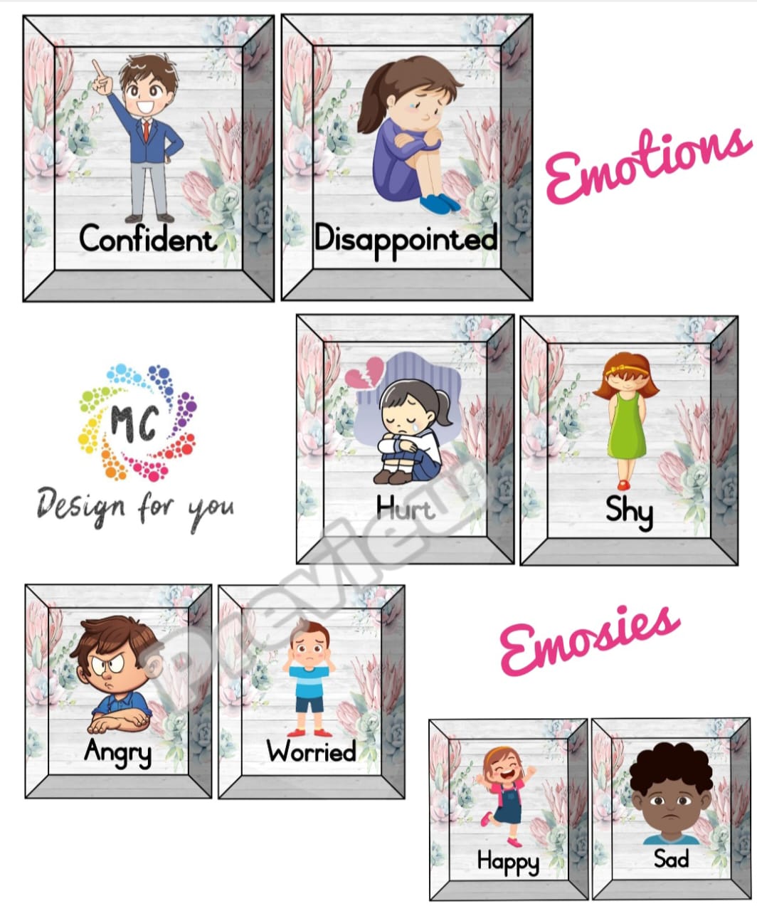 EMOTIONS - PROTEA THEME