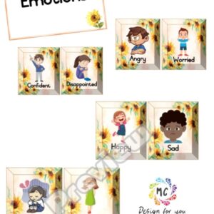 EMOTIONS - SUNFLOWERS THEME