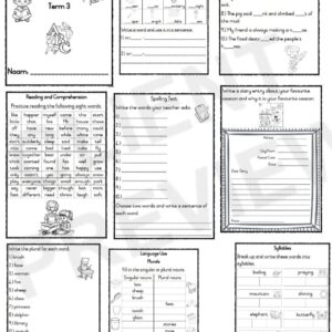 English First Additional Language Term 3 Grade 3 Workbook