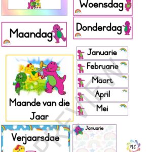 Klaskamerpakket - Barney and Friends