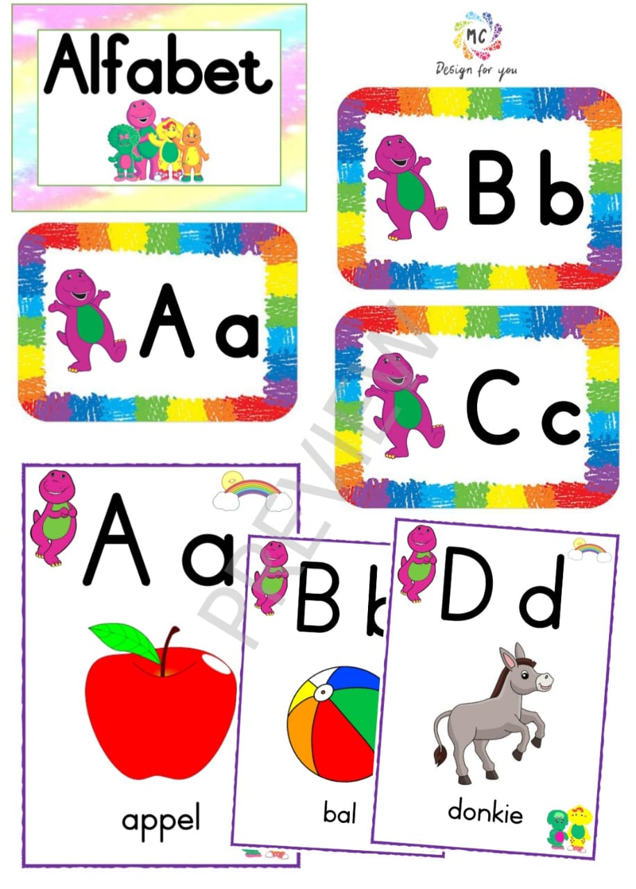 Klaskamerpakket - Barney and Friends - Image 2