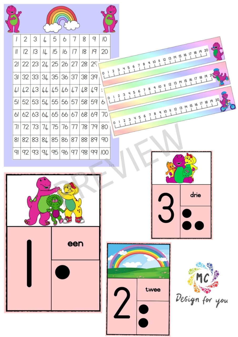 Klaskamerpakket - Barney and Friends - Image 3