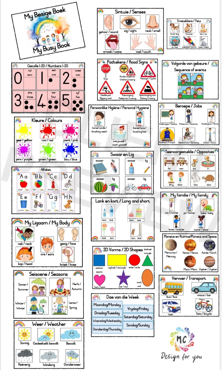 MY BESIGE BOEK / MY BUSY BOOK